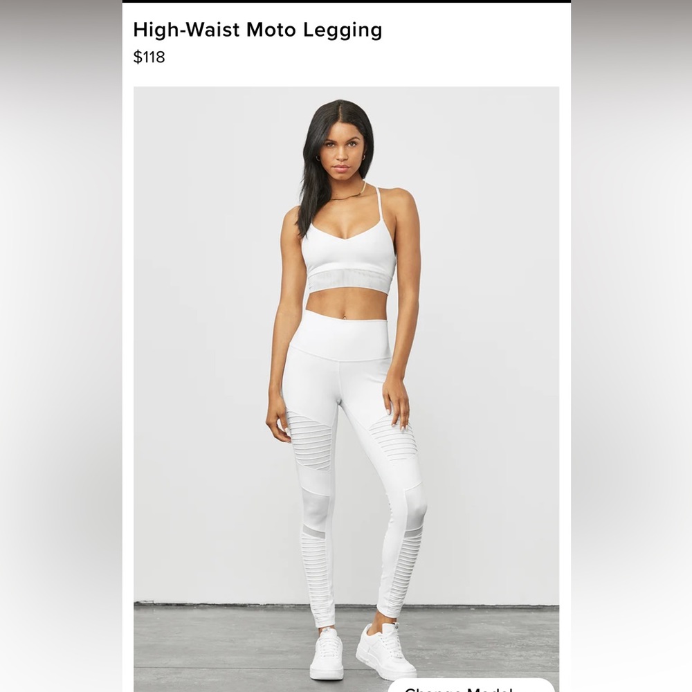 Alo Yoga High Waisted moto leggings NWT